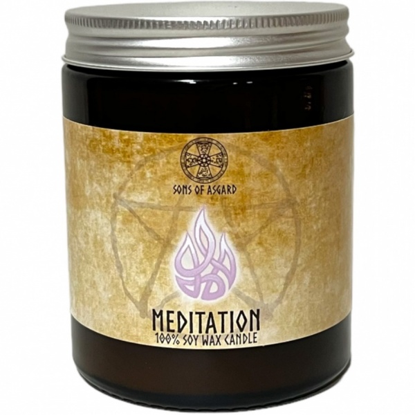 Meditation - Soy Wax Jar Candle